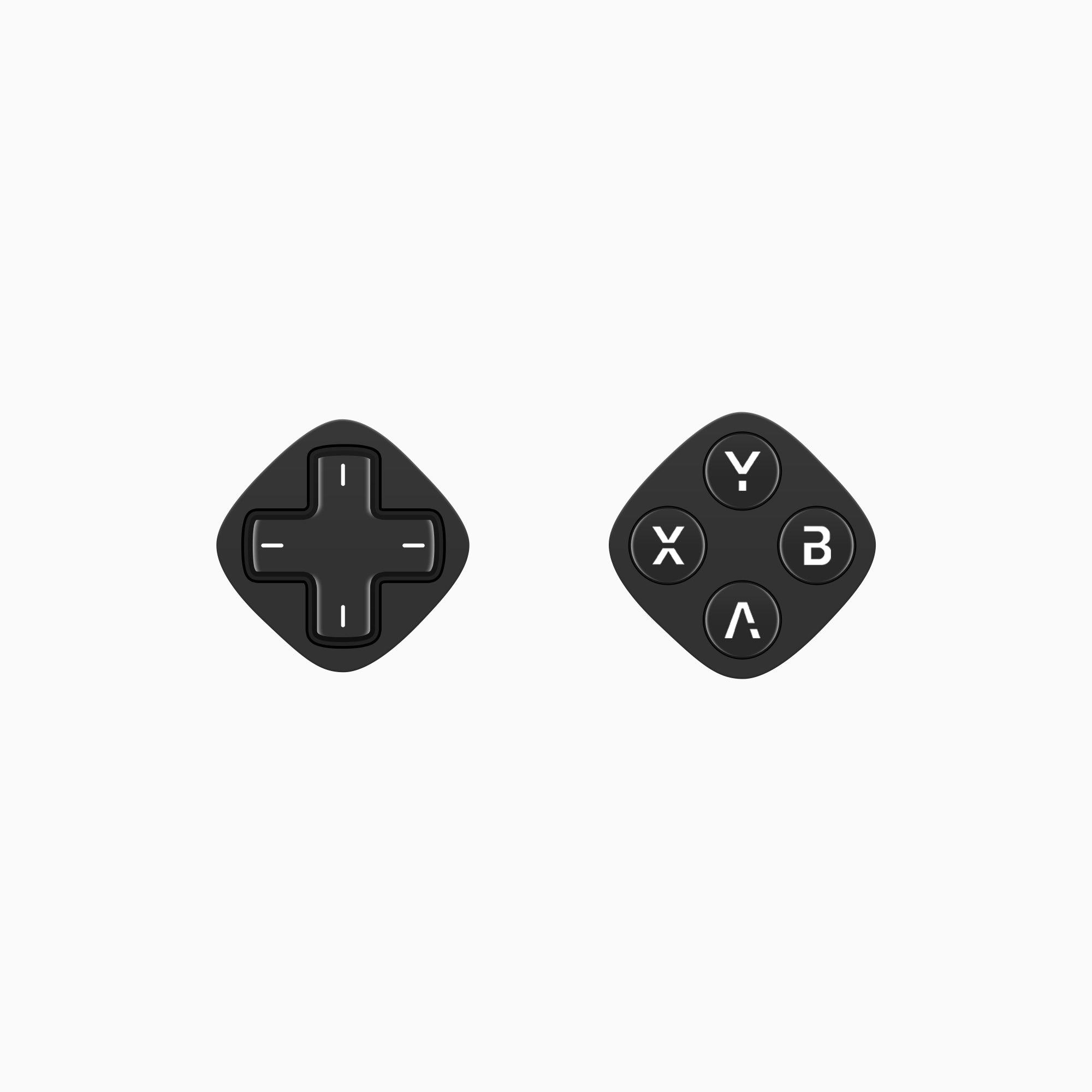 MANGMI Pocket Max Magnetic D-Pad & ABXY Button Module Set